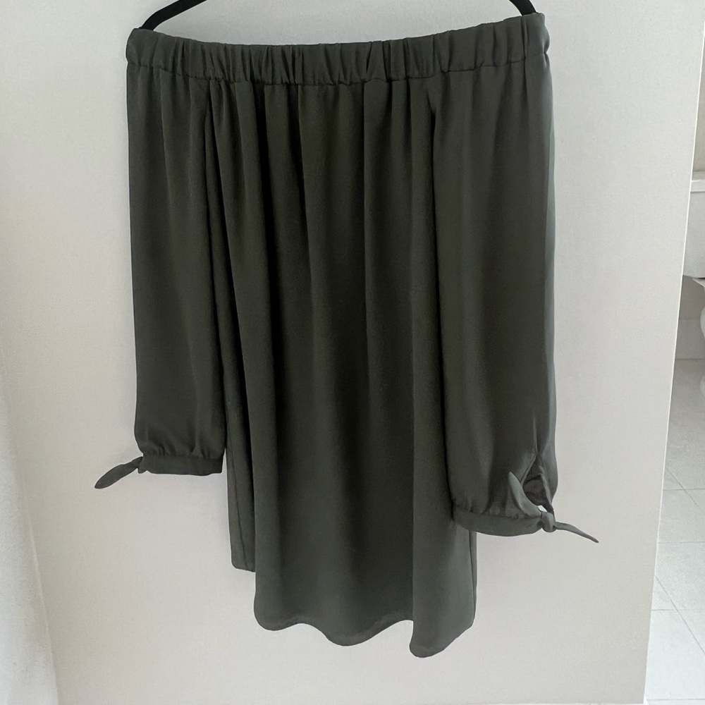 Express off shoulder dress